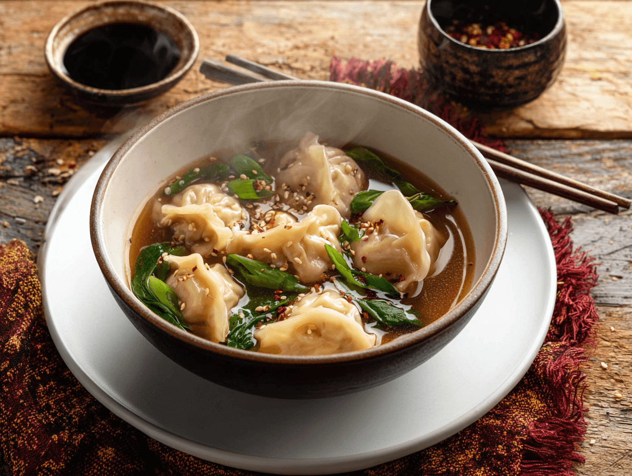 Dumpling Soup Recipe – 5-Minute Comfort You’ll Love (Delicious & Easy) 5 dumpling-soup-recipe-hot-broth
