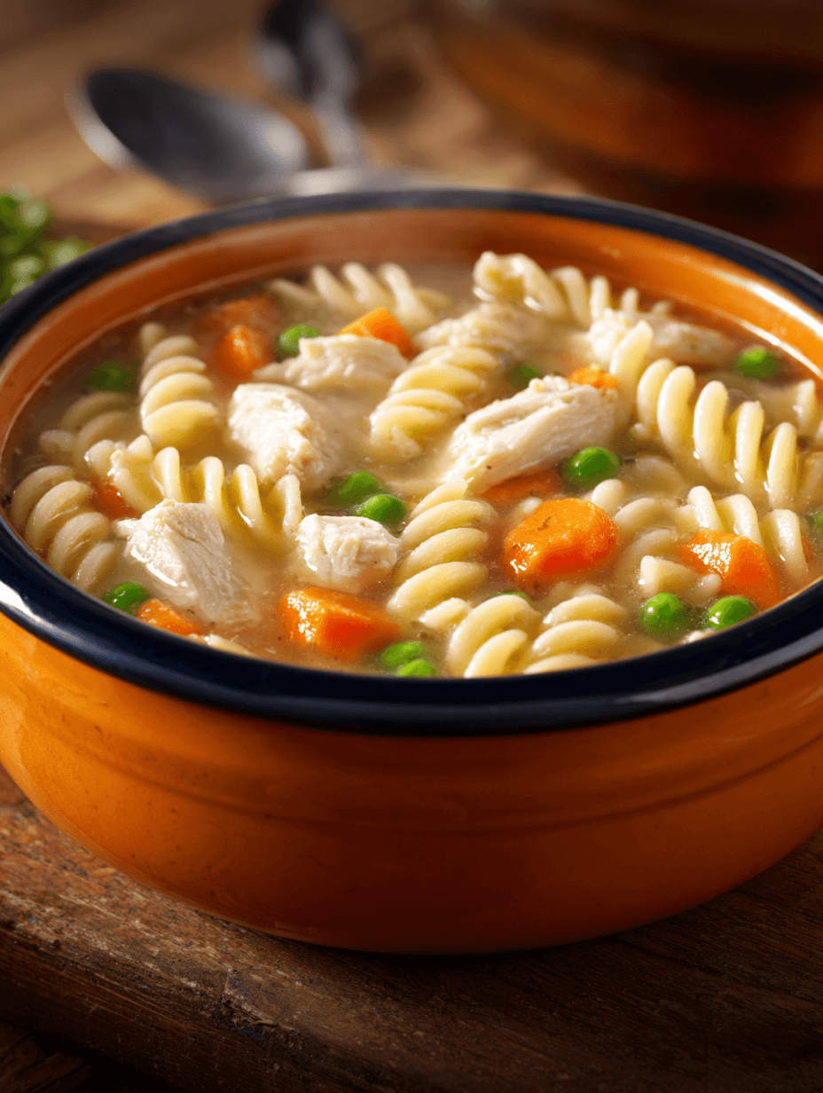 What to Serve with Chicken Noodle Soup: 13 Delicious Pairings You’ll Love 15 chicken noodle soup recipe card image