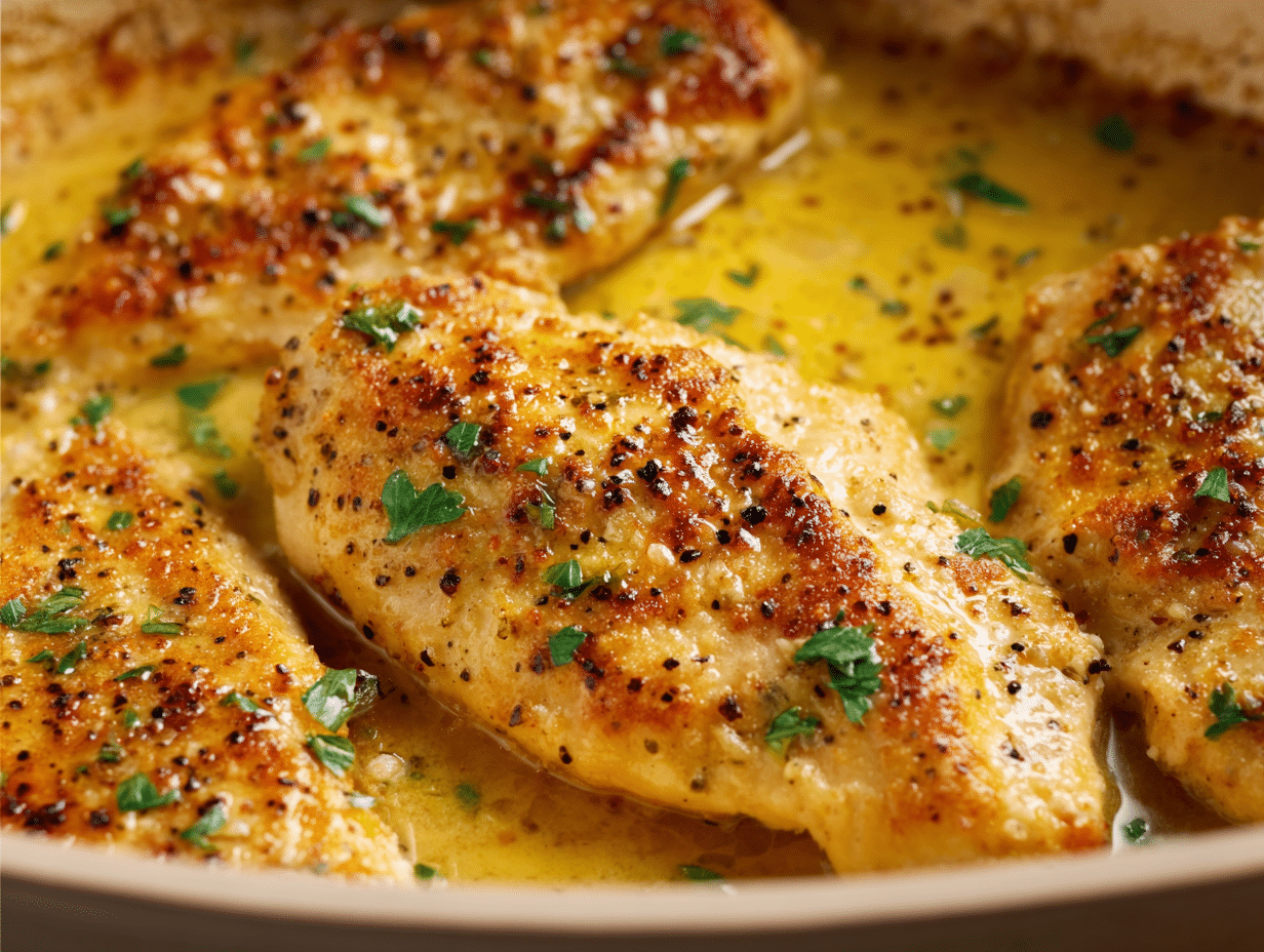 Melt in Your Mouth Chicken Recipe: Easy, Juicy, No-Fail Dinner 4 melt in your mouth chicken recipe with golden parmesan topping and parsley